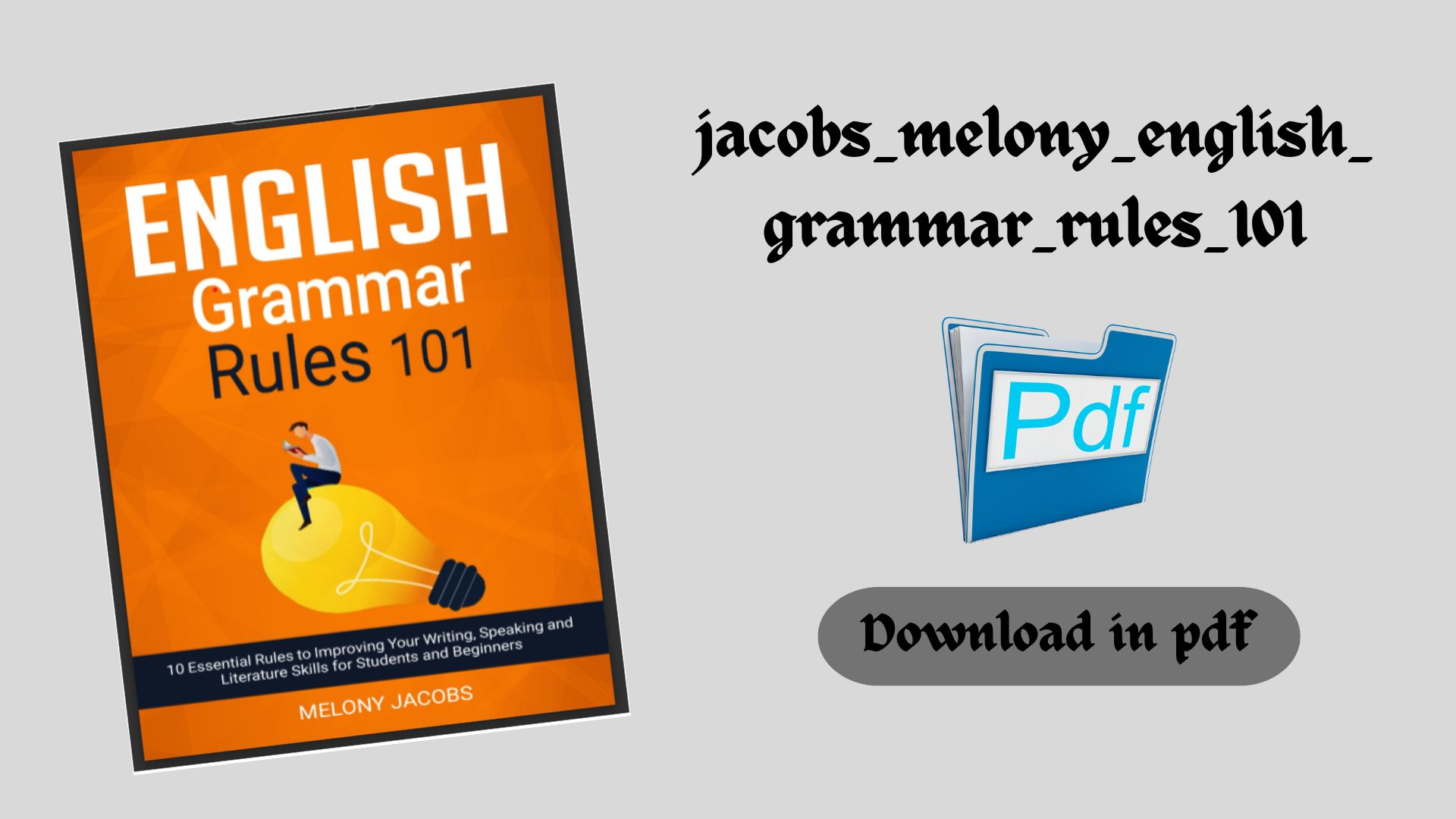 jacobs_melony_english_grammar_rules_101 - Sahil Education library