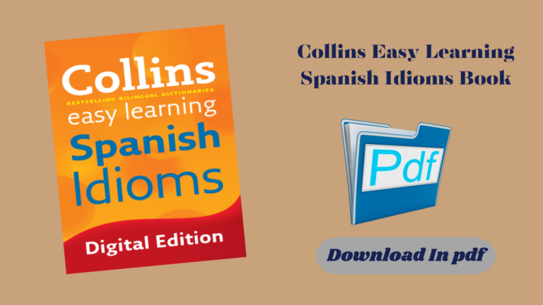 Collins Easy Learning Spanish Idioms Book