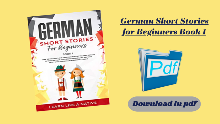 German Short Stories for Beginners Book 1
