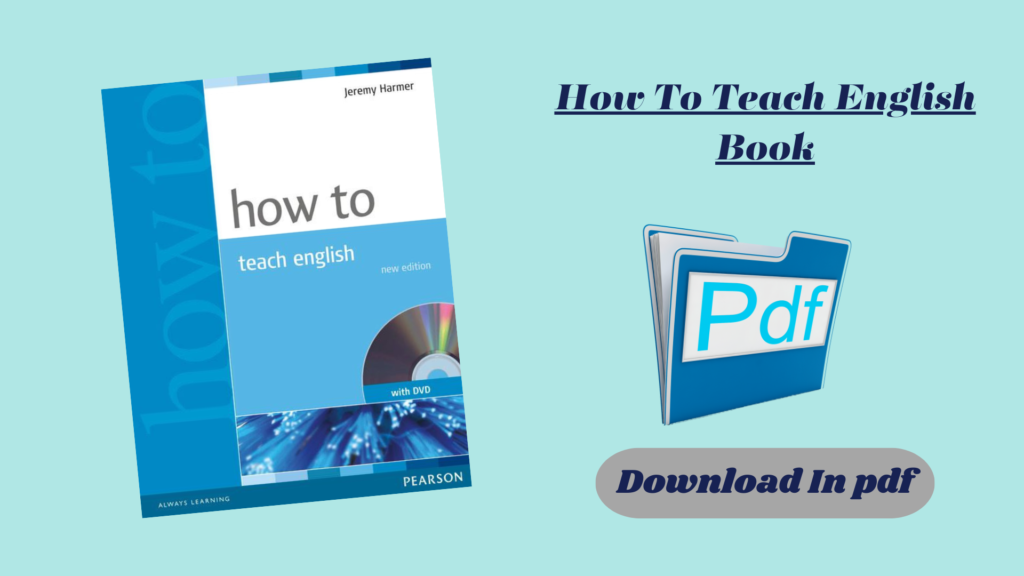 How To Teach English Book - Sahil Education library