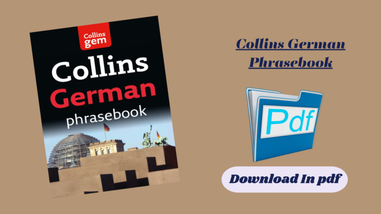 Collins German Phrasebook