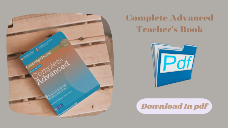Complete Advanced Teacher’s Book