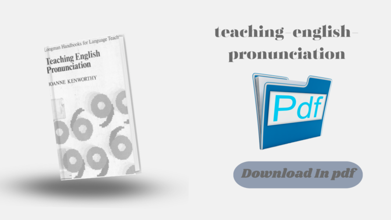 Teaching English pronunciation
