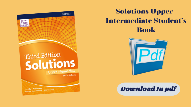 Solutions Upper-Intermediate Student’s Book