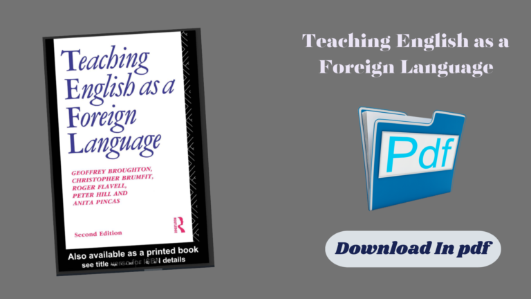 Teaching English as a Foreign Language