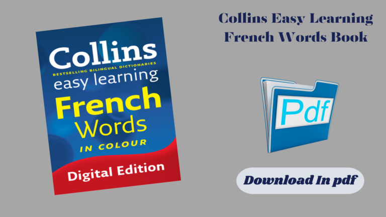 Collins Easy Learning French Words Book
