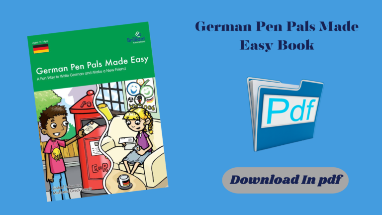 German Pen Pals Made Easy Book