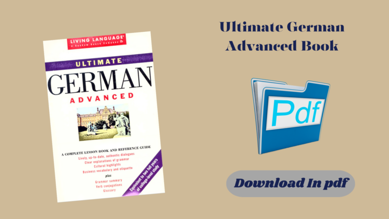 Ultimate German Advanced Book