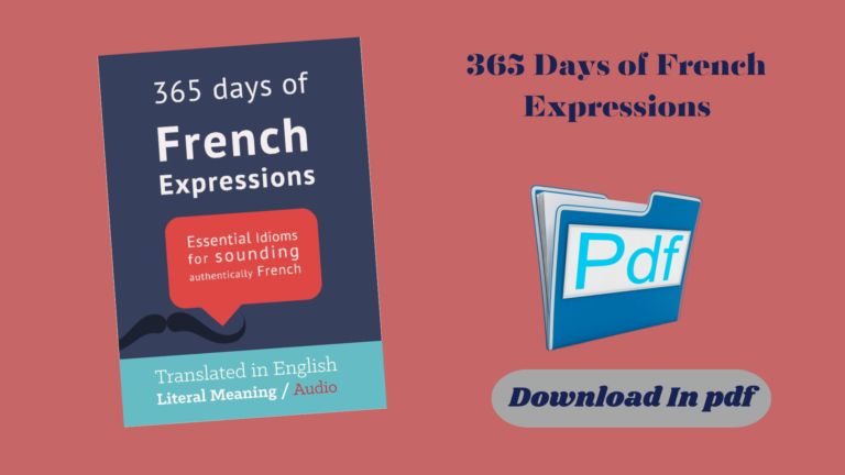 365 Days of French Expressions