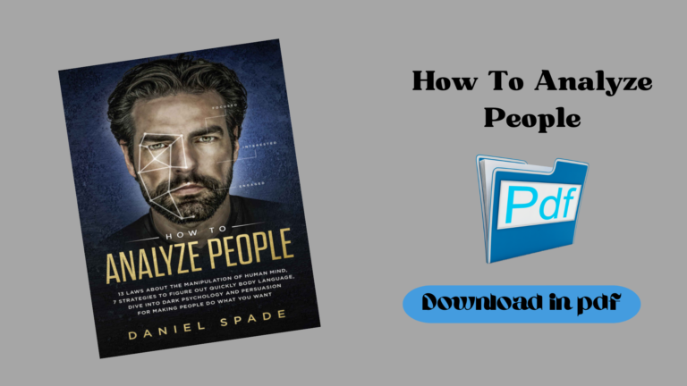 How To Analyze People