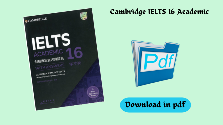 Cambridge IELTS 16 Academic