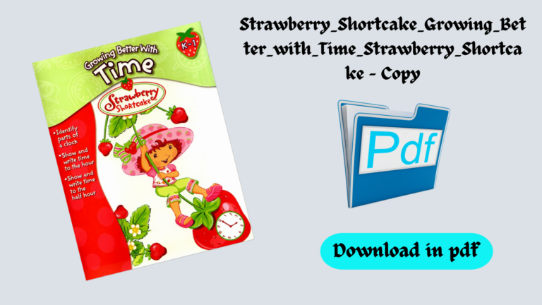 Strawberry Shortcake – Berry Best Friends – Coloring Book – Copy