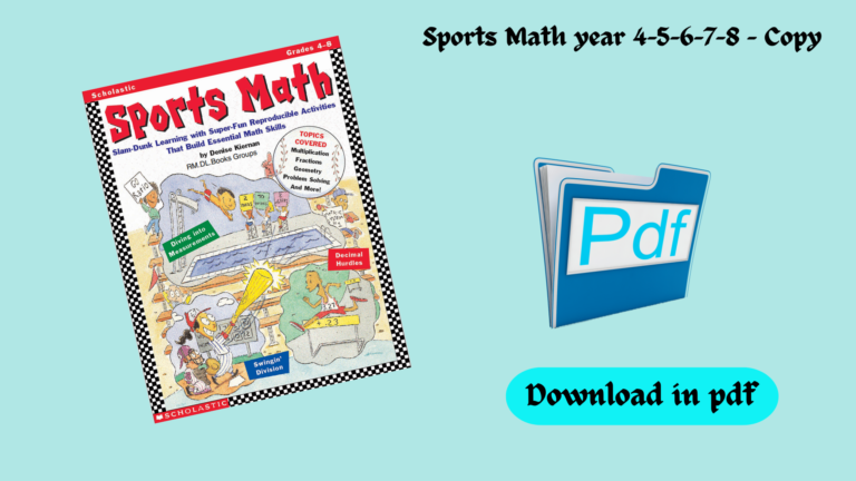 Sports Math year 4-5-6-7-8 – Copy