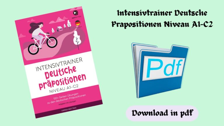 Intensivtrainer Deutsche Prapositionen Niveau A1-C2