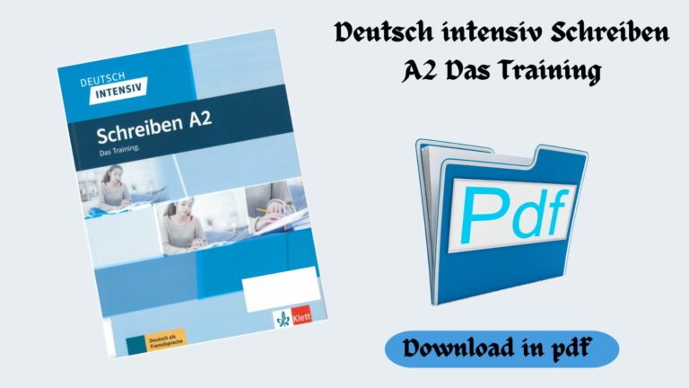 Deutsch intensiv Schreiben A2 Das Training