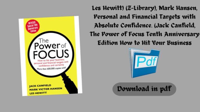 The Power of Focus Tenth Anniversary Edition How to Hit Your Business
