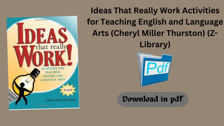 Ideas That Really Work Activities for Teaching English and Language Arts (Cheryl Miller Thurston) (Z-Library)