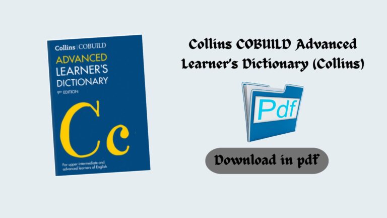 Collins COBUILD Advanced Learner’s Dictionary (Collins) (Z-Library)