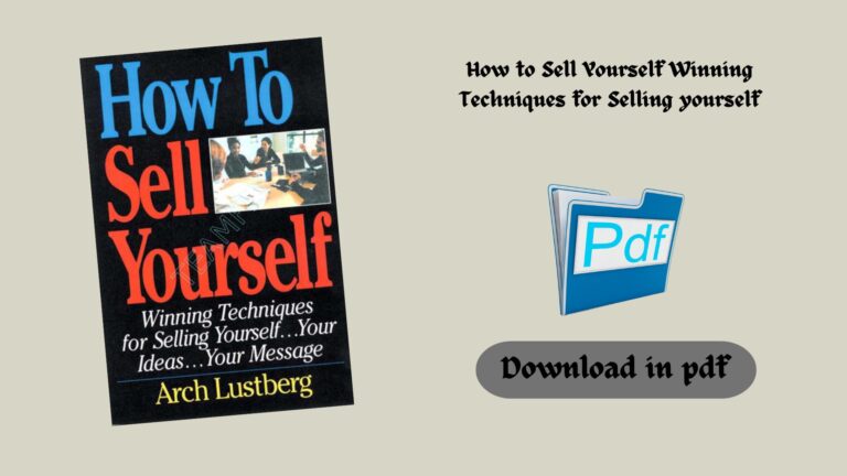How to Sell Yourself Winning Techniques for Sel…