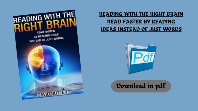 READING WITH THE RIGHT BRAIN READ FASTER BY READING IDEAS INSTEAD OF JUST WORDS
