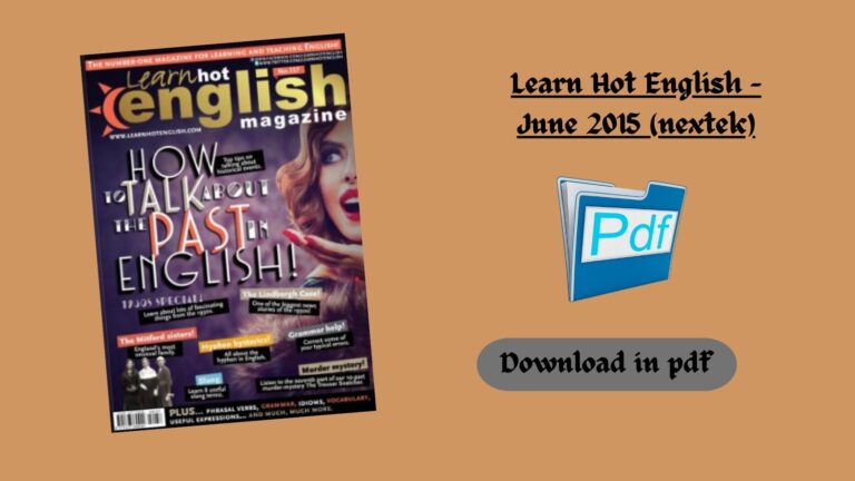 Learn Hot English – June 2015 (nextek) (Z-Library)